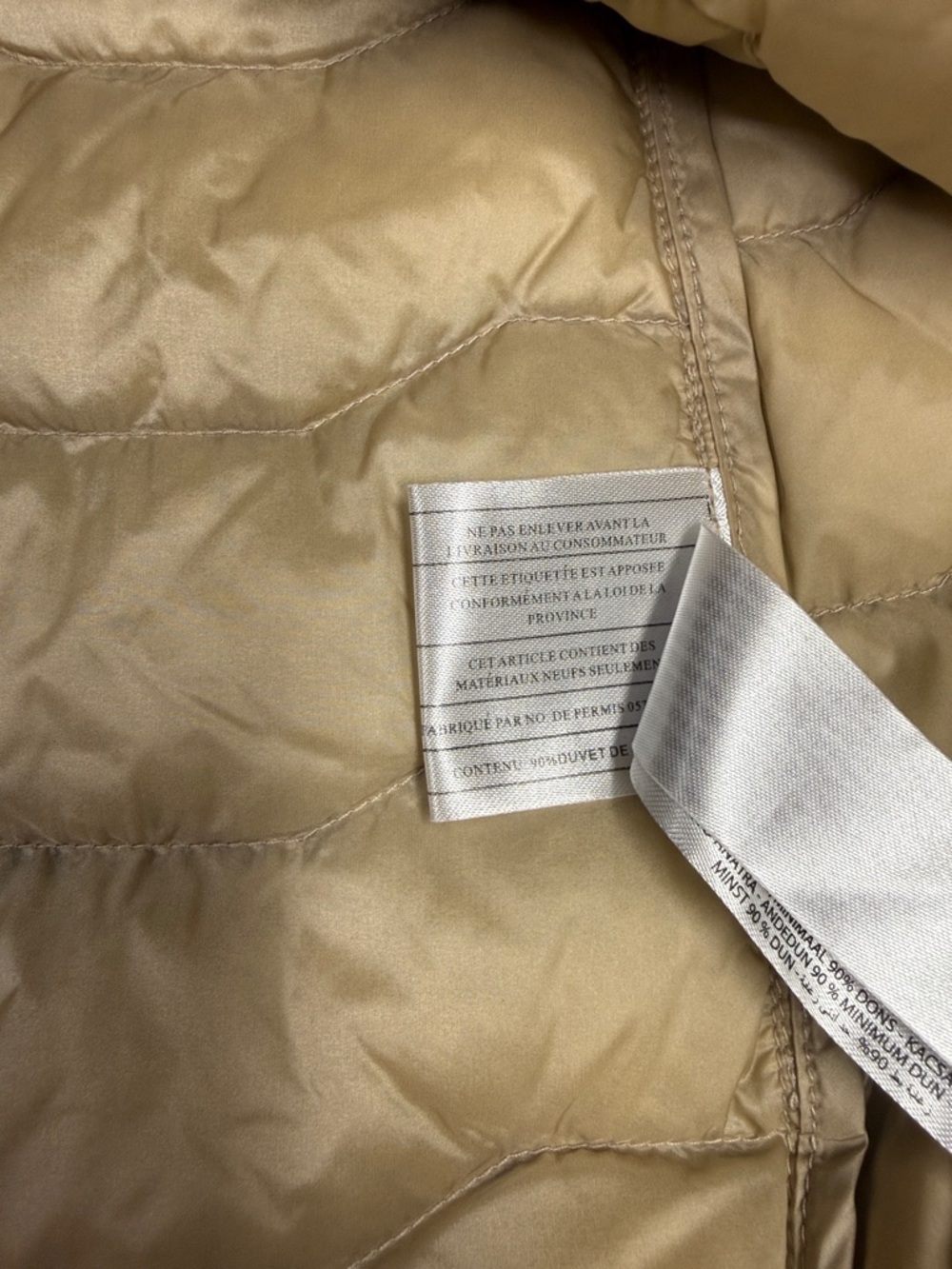 Ariat Leopard Print Quilted Vest in Tan and Black - Picture 10 of 11